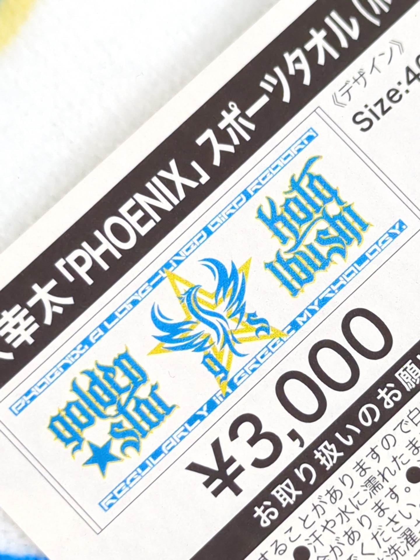 飯伏幸太　タオル2枚セット 飯伏幸太「PHOENIX」スポーツタオル – 闘道館