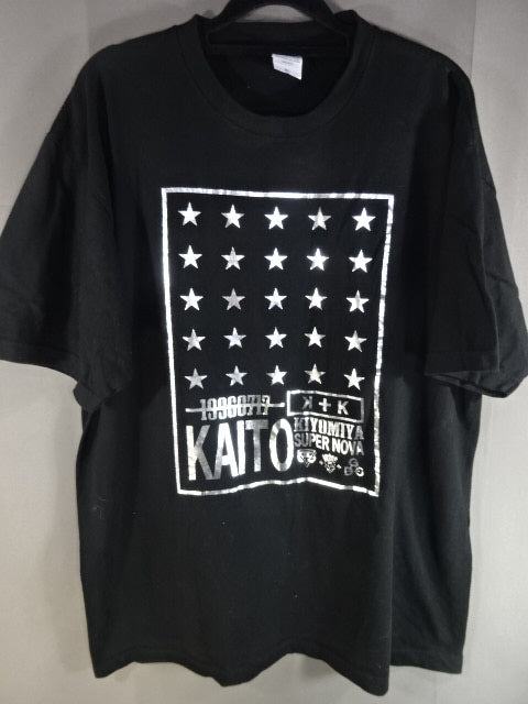 清宮海斗 KAITO KIYOMIYA SUPERNOVA Tシャツ①(ブラック)