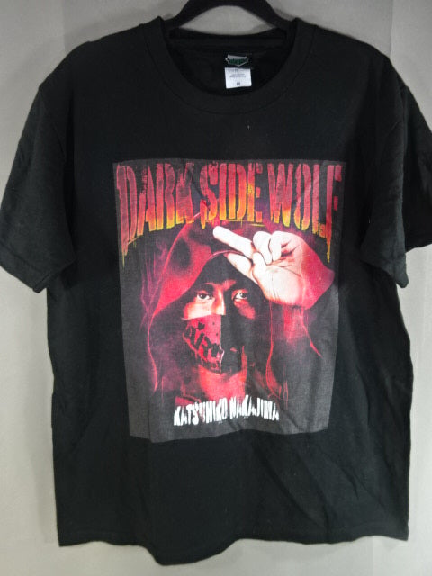 Katsuhiko Nakajima  Picture T-Shirt (1) (Black)