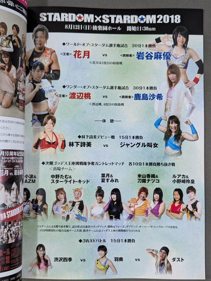 ★詩美 デビュー戦★ STARDOM OFFICIAL GUIDE BOOK Vol.111