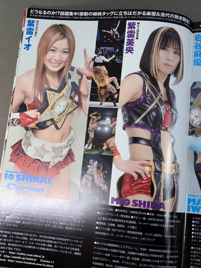 ★紫雷姉妹ラストタッグ★ STARDOM OFFICIAL GUIDE BOOK Vol.64