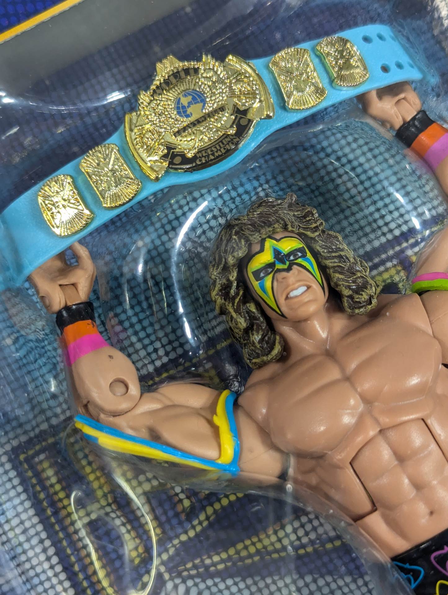 アルティメットウォリアー　フィギュア　WWF WWEフィギュア アルティメット・ウォリアー - メルカリ