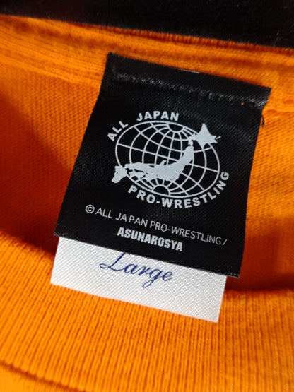 【直筆サイン入り】小島聡 小島ドッグ Tシャツ①(オレンジ)