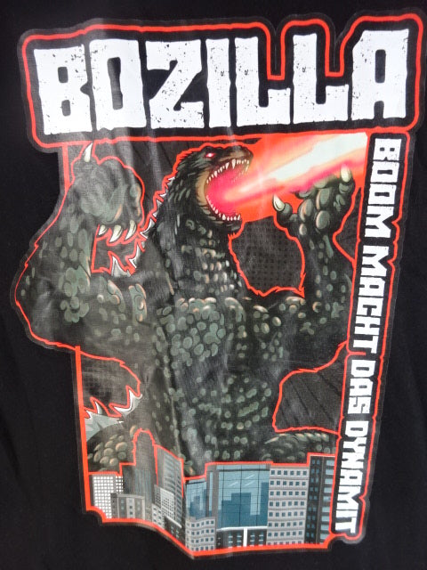 【直筆サイン入り】ボジラ BOOM MACHT DAS DYNAMIT Tシャツ