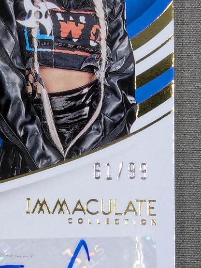 2023 WWE PANINI ゼリーナ・ベガ 公式サインカード