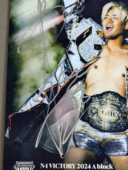 Kaito Kiyomiya  hand signed autograph Pro-Photo (A-2)