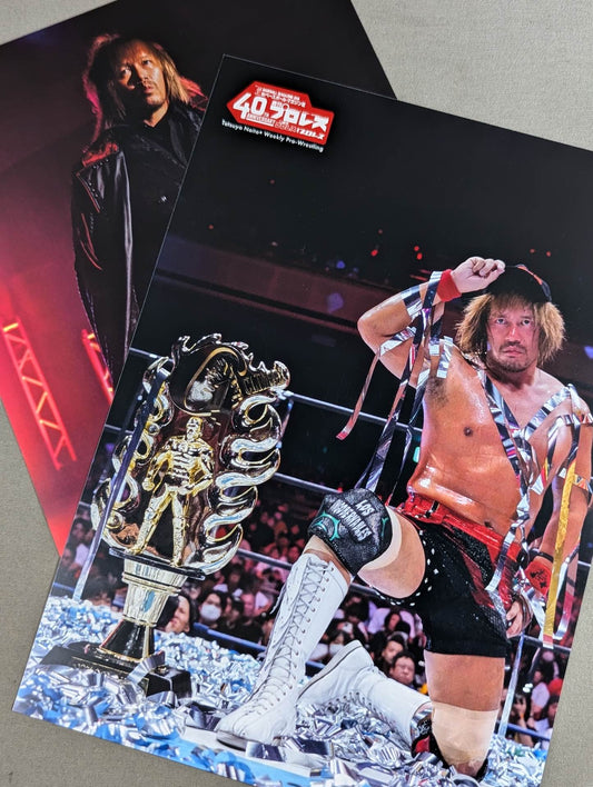 内藤哲也×週刊プロレス ポートレート2枚セット