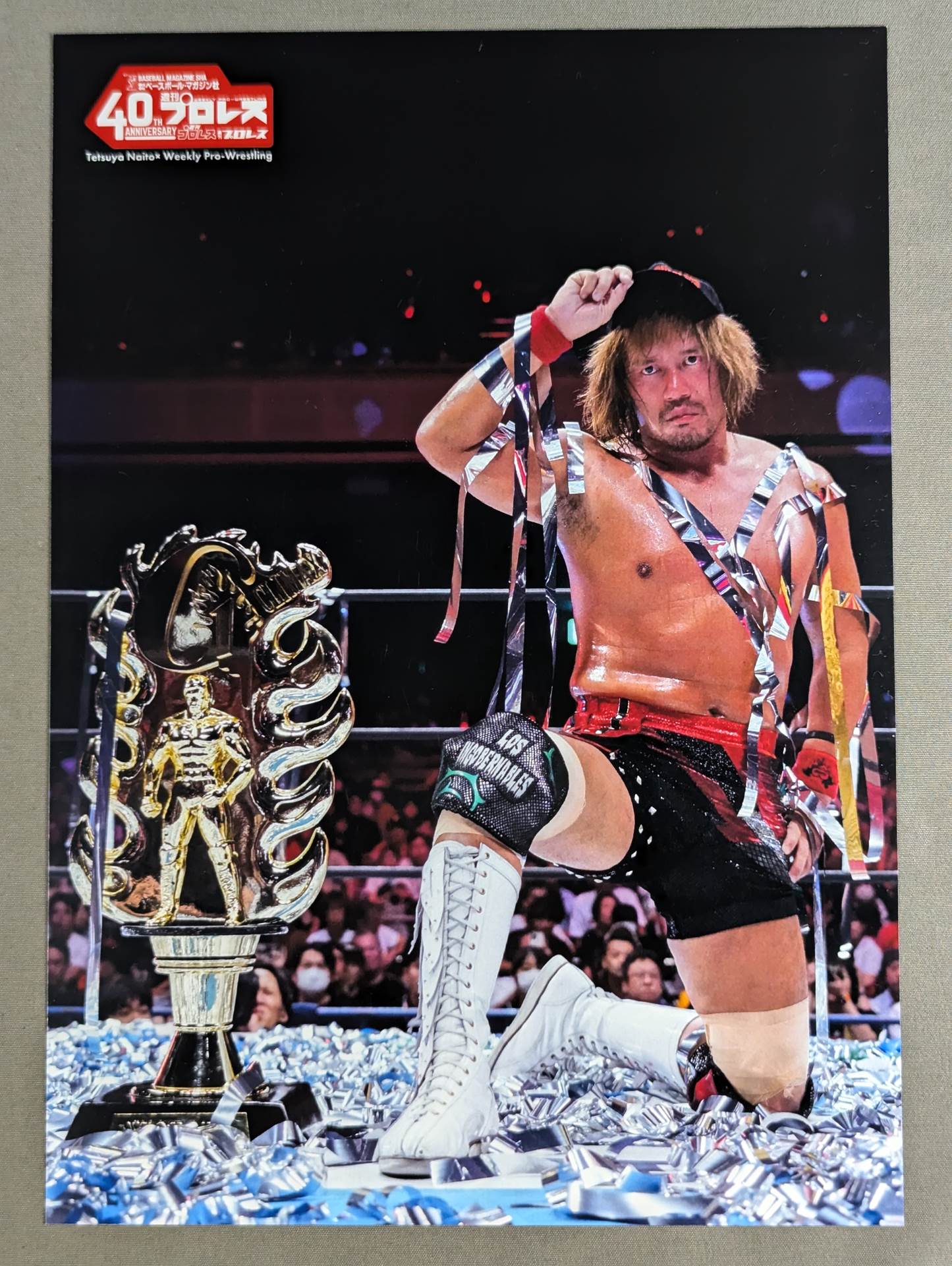 内藤哲也×週刊プロレス ポートレート2枚セット
