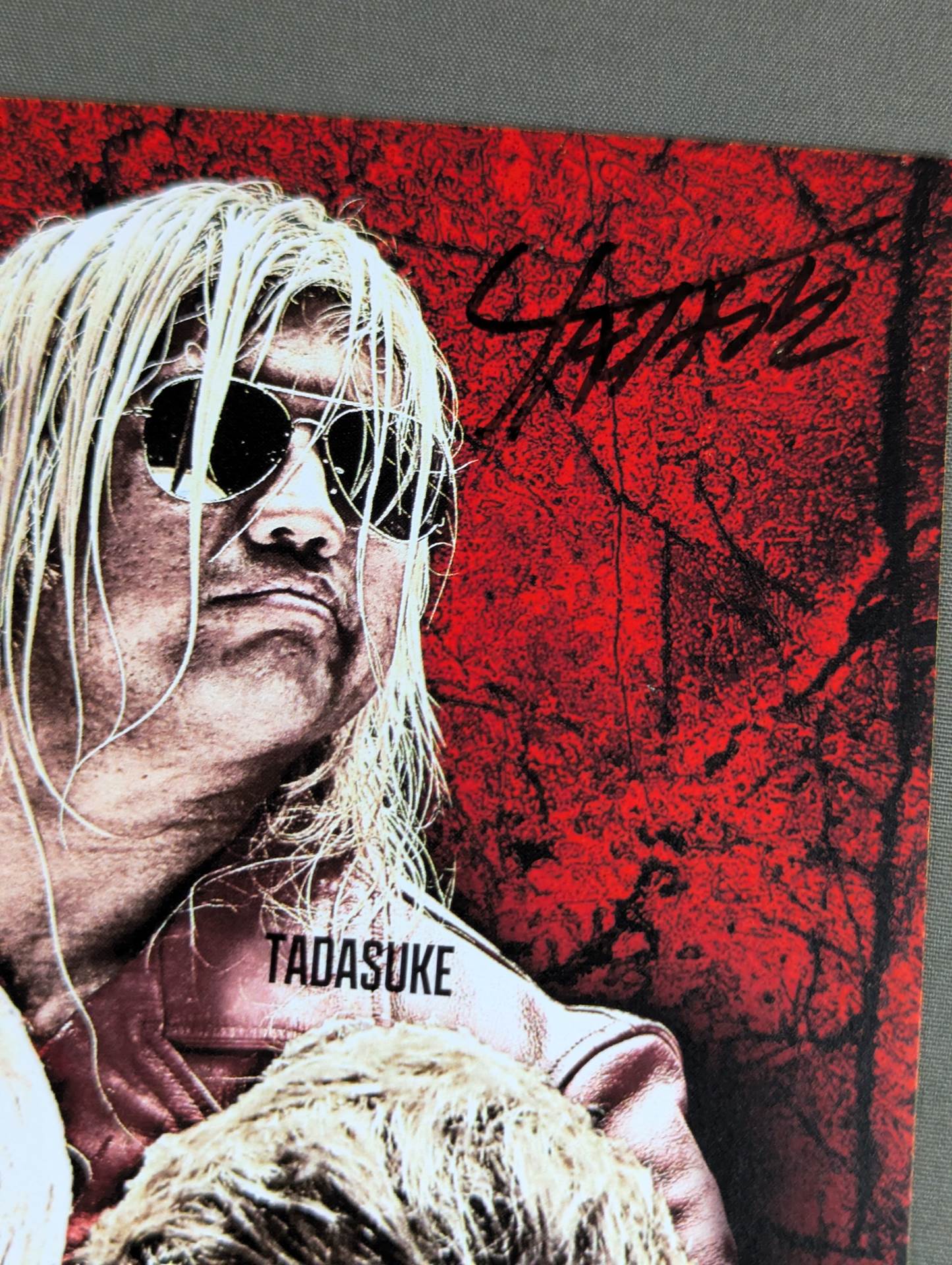 [7 fighters hand signed autograph 】King Kong Pro-Photo  (A-3)