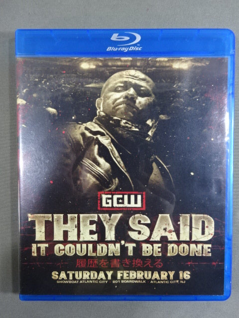 GCW THEY SAID IT COULDN'T BE DONE