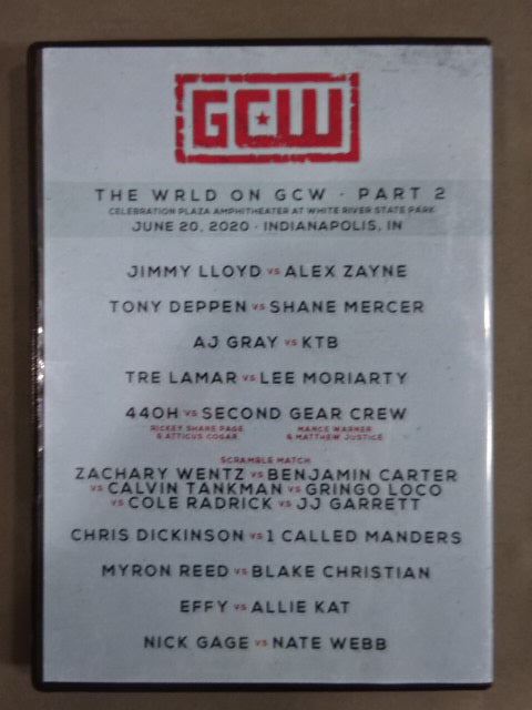 GCW THE WORLD ON GCW PART2