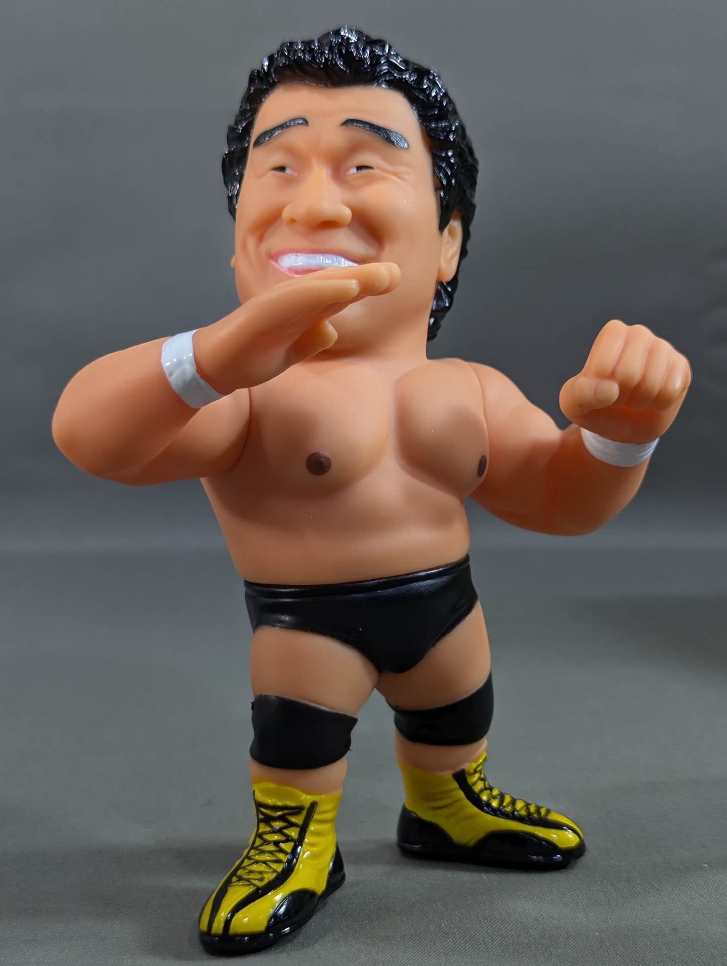 天龍源一郎 引退記念ソフビフィギュア　HAO チョップver 16d 天龍源一郎 引退記念フィギュア(チョップ) – 闘道館