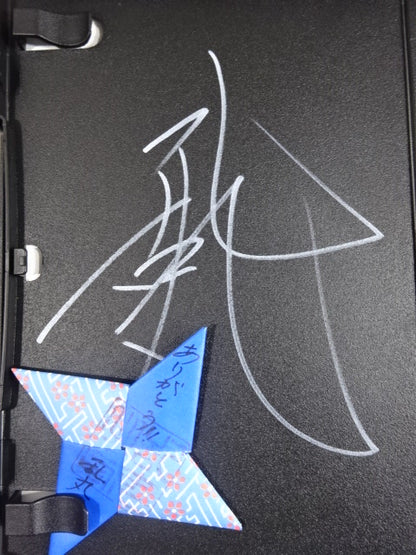 ★ Ranmaru hand signed autograph & message with ★ message Ranmaru Festa vol.30 The world's best funny Pro Wrestling Competitions