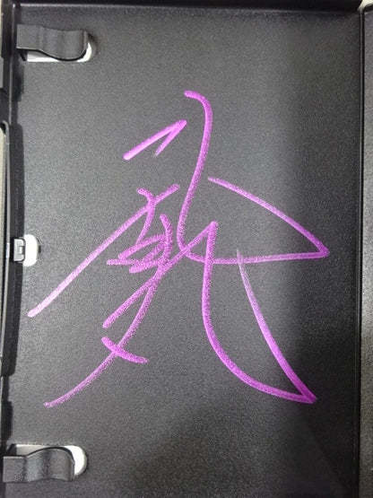 ★ Ranmaru hand signed autograph ★ Ranmaru Festa vol.18 The world's most funny Pro Wrestling Competitions