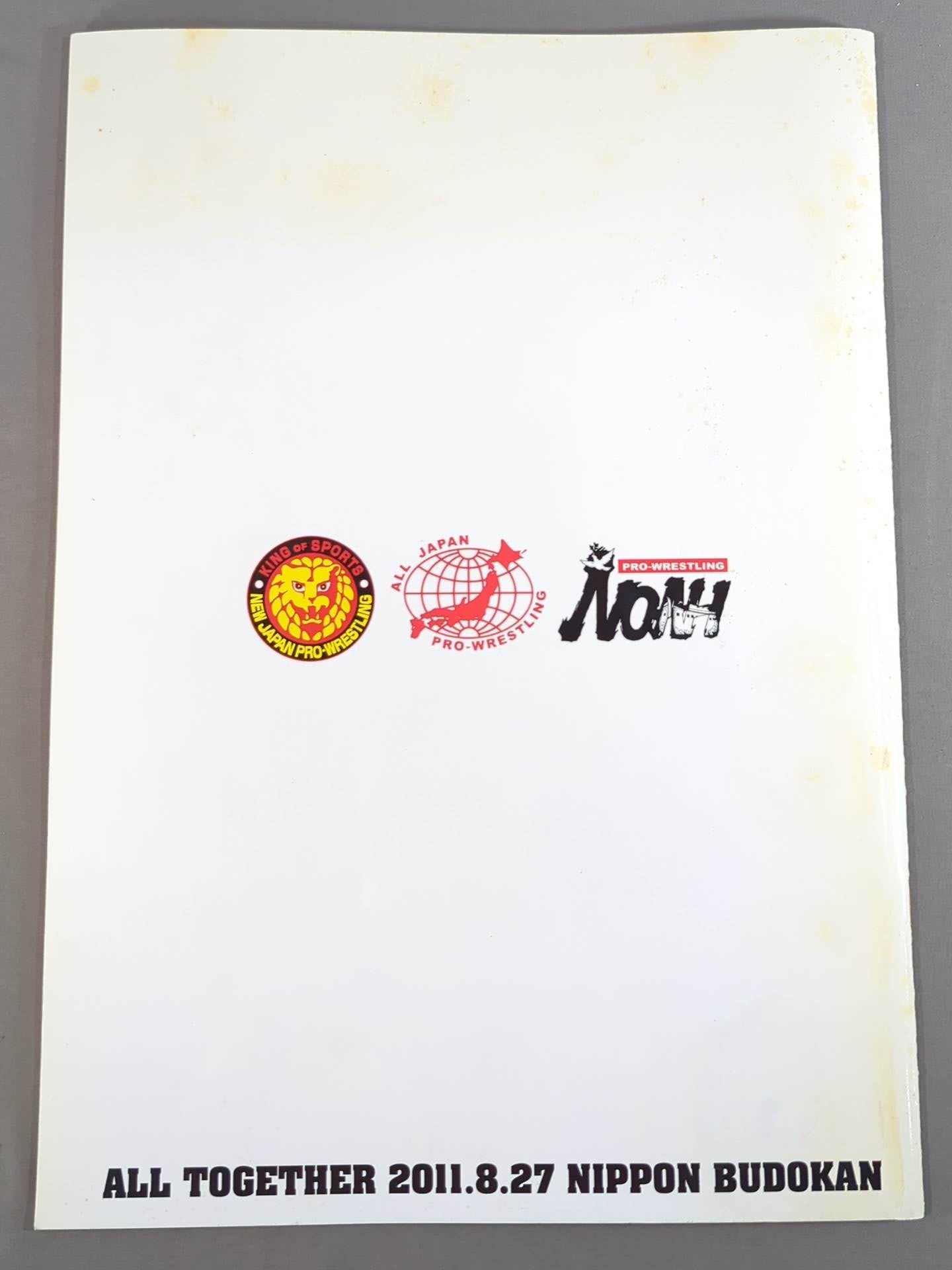 ALL TOGETHER East Japan Earthquake Reconstruction Support Charity Pro Wrestling