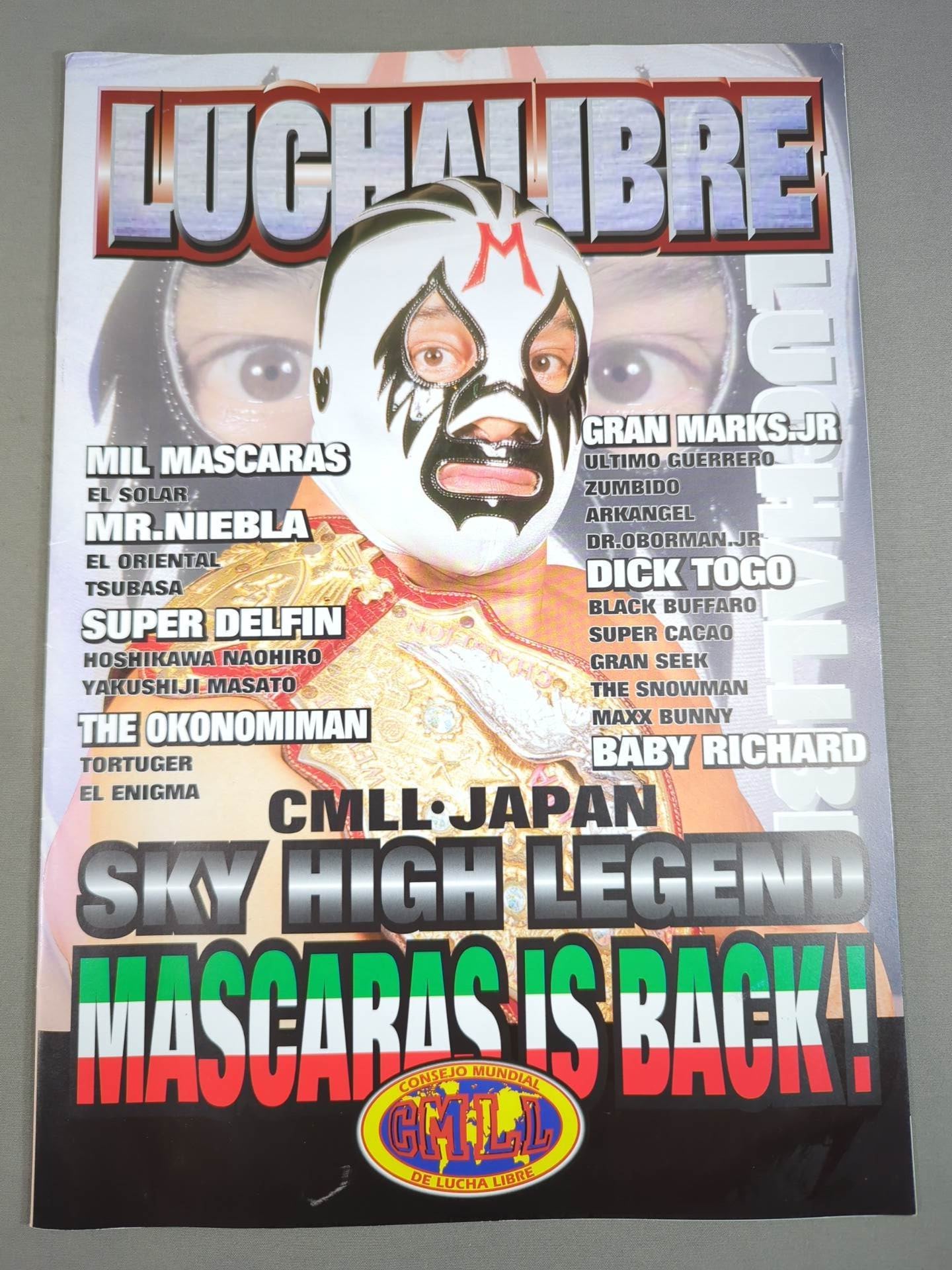 CMLL・JAPAN / SKY HIGH LEGEND MASCARASIS BACK!