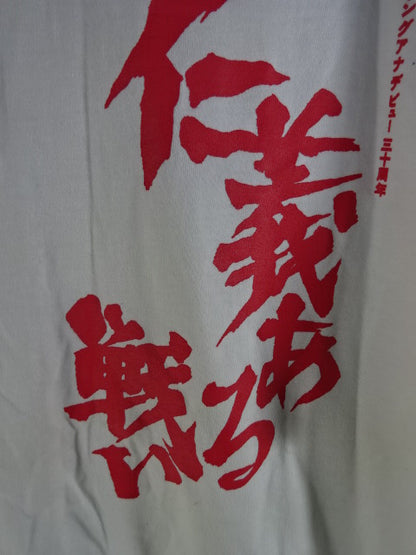 パンチ田原リングアナ デビュー三十周年 仁義ある戦い Tシャツ