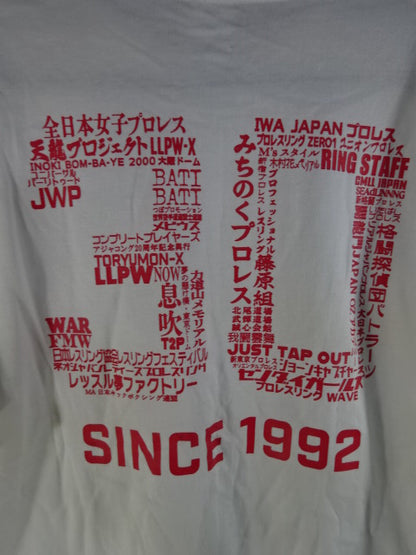 パンチ田原リングアナ デビュー三十周年 仁義ある戦い Tシャツ