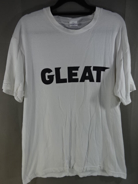 GLEAT ロゴ Tシャツ②(ホワイト)