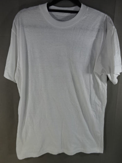 力道山 プリントサイン Tシャツ①(ホワイト)