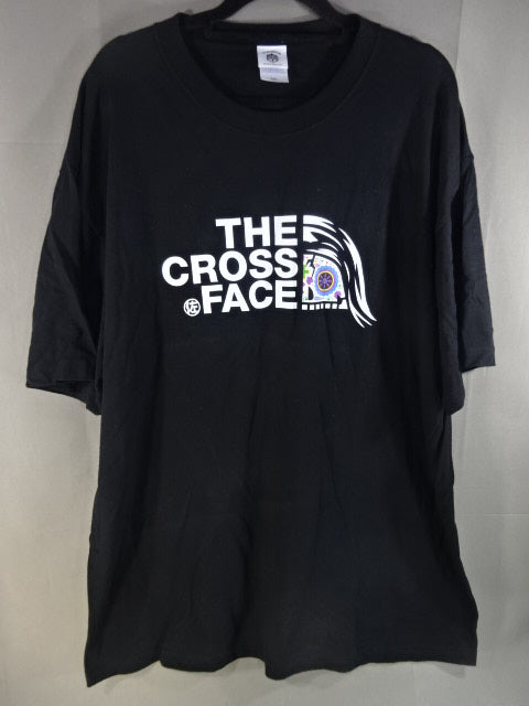 佐々木大輔 THE CROSS FACE Tシャツ②(ブラック)