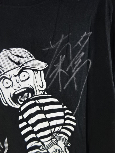【直筆サイン入り】菊タロー インプリズン Tシャツ