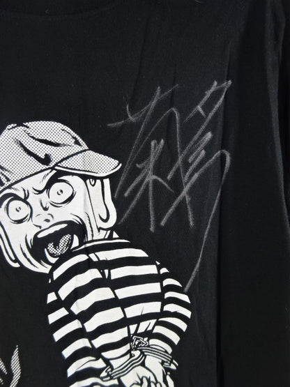 【直筆サイン入り】菊タロー インプリズン Tシャツ