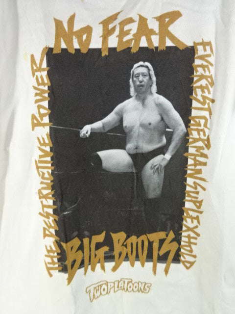 高山善廣×TWOPLATOONS コラボ Tシャツ①(ホワイト)