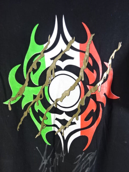 【2選手直筆サイン入り】東京愚連隊 ロゴ Tシャツ①(ブラック)
