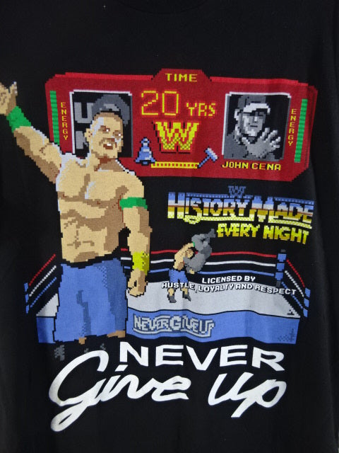 ジョン・シナ 20 YEARS NEVER GIVE UP Tシャツ