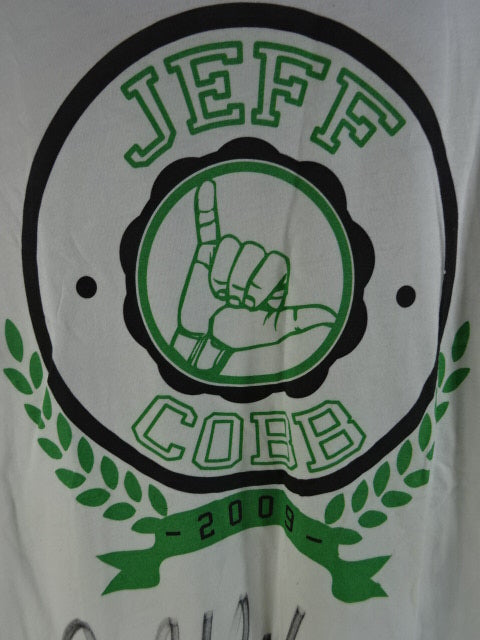 【直筆サイン入り】ジェフ・コブ Tシャツ