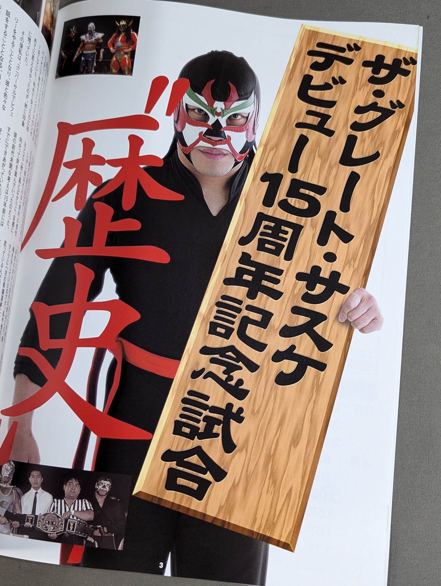 Michinoku Pro Wrestling  Official Pamphlet Vol.97