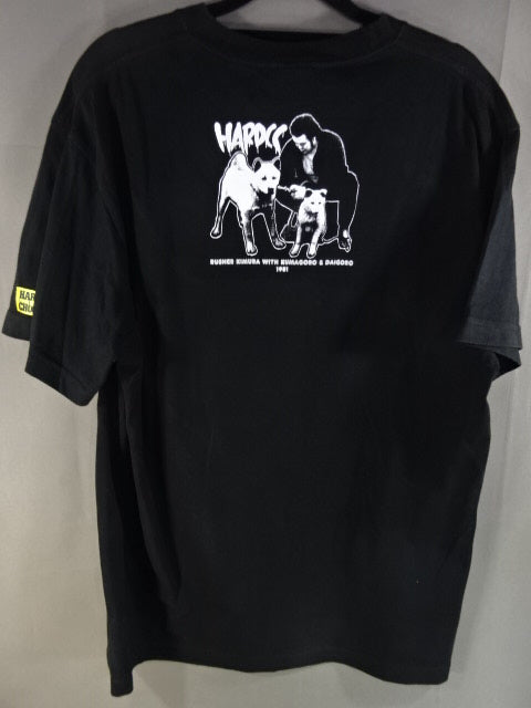 THE RAID-はぐれ国際軍団(ラッシャー木村) Tシャツ①(ブラック)