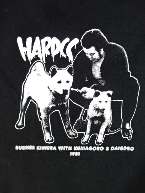 THE RAID-はぐれ国際軍団(ラッシャー木村) Tシャツ①(ブラック)