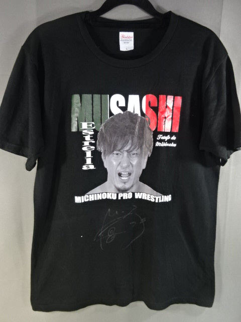 【直筆サイン入り】MUSASHI Estrella Tシャツ