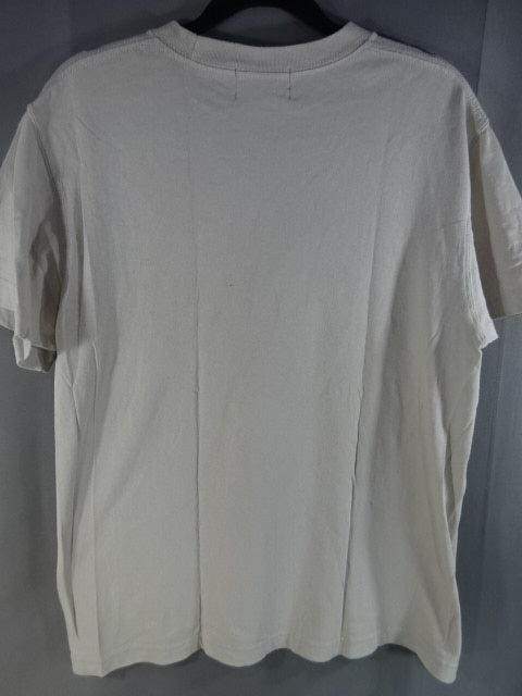 【直筆サイン入り】中之上靖文  SILENT VOLCANO Tシャツ②(ベージュ)
