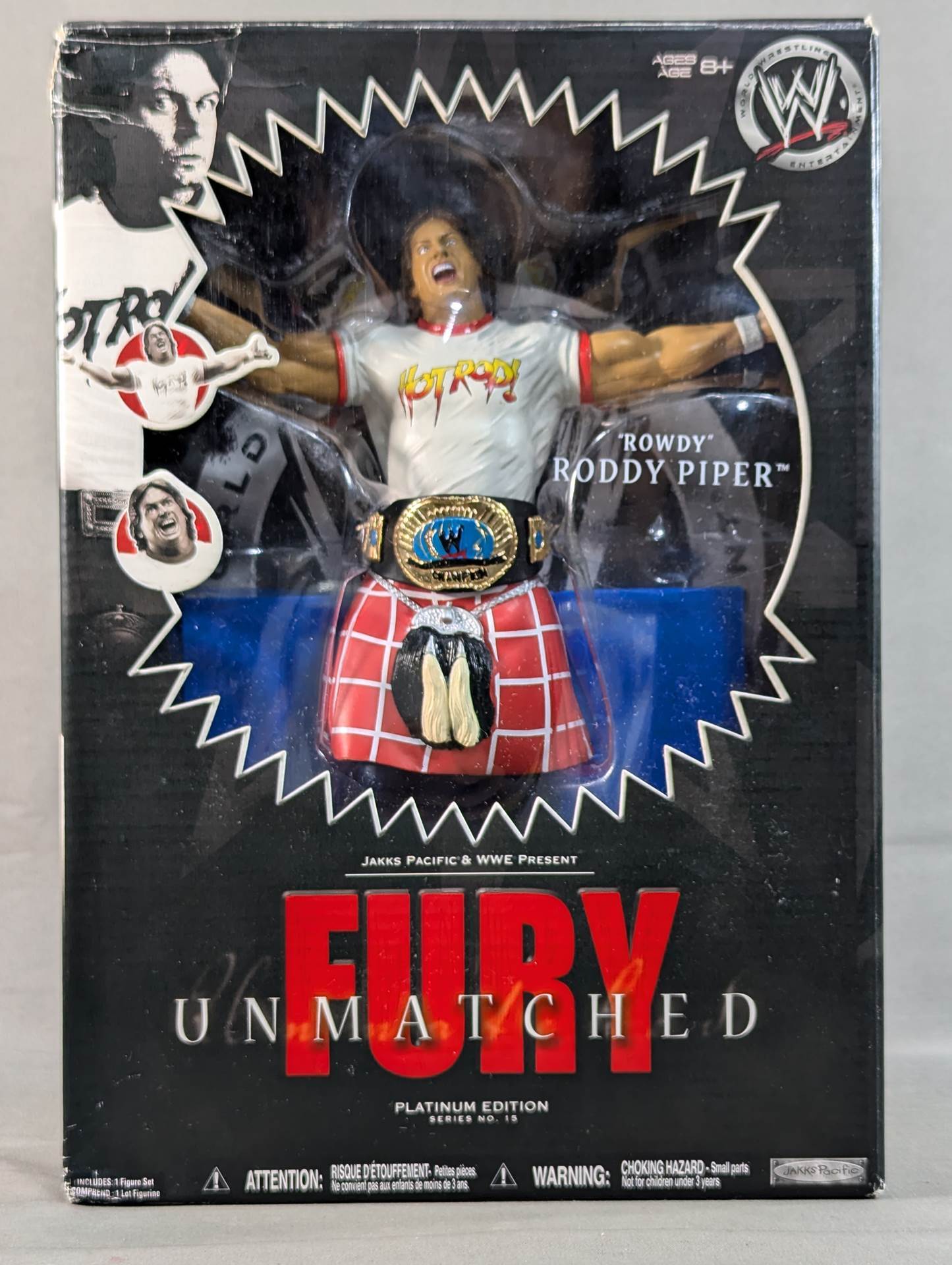 WWE マテル プロレス ロディ パイパー vs ミスターT フィギュア Amazon.com: WWE Mr. T vs “Rowdy” Roddy Piper Elite