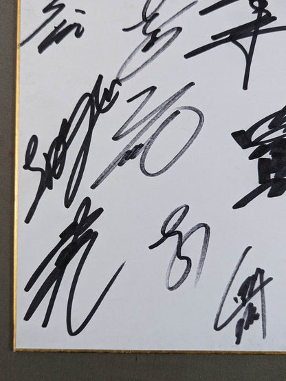 ブーテキ帽子誕生日興行 参戦23選手寄せ書き
