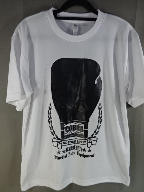 COBRA ドライTシャツ①(ホワイト)
