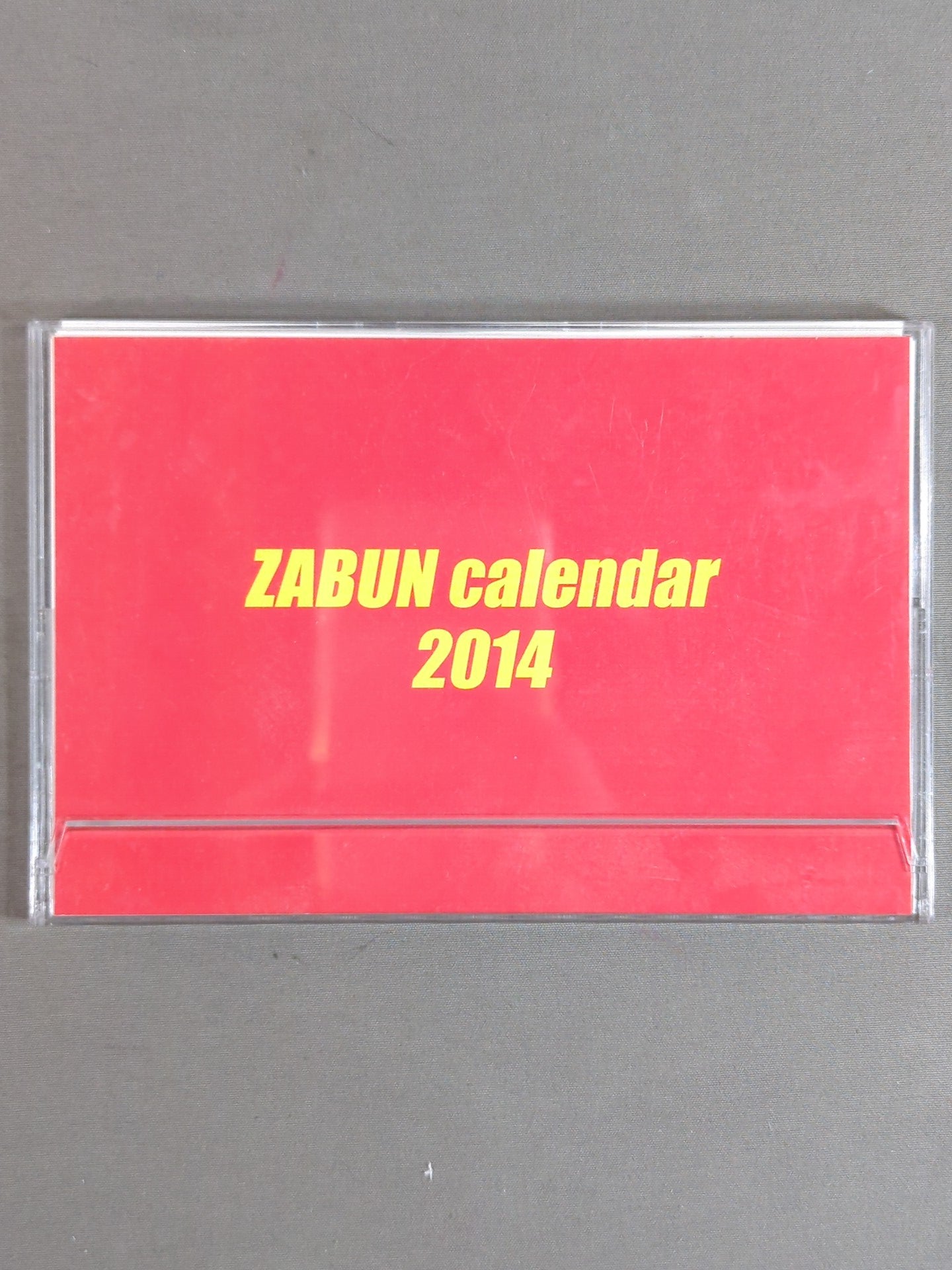 ZABUN「2014年」卓上カレンダー