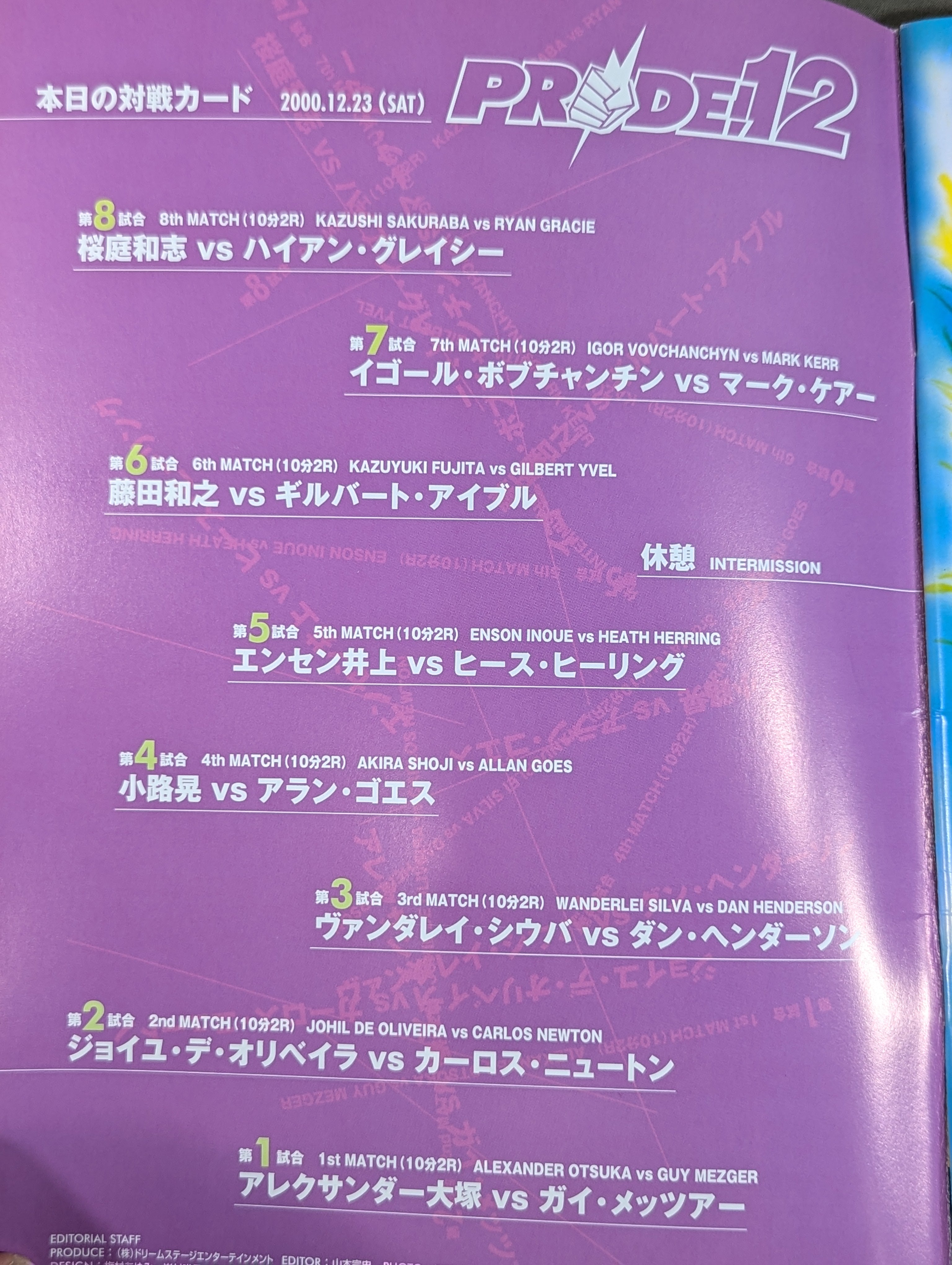 桜庭和志フィギュア、PRIDE パンフレット、CD PRIDE.12 – 闘道館