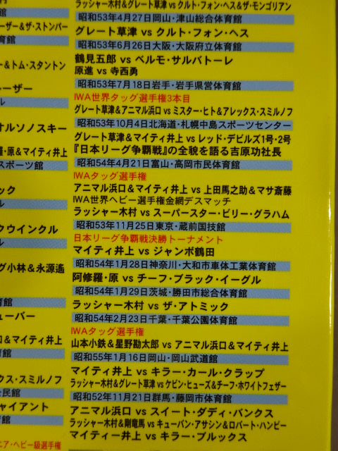 International Pro Wrestling  Chronicle