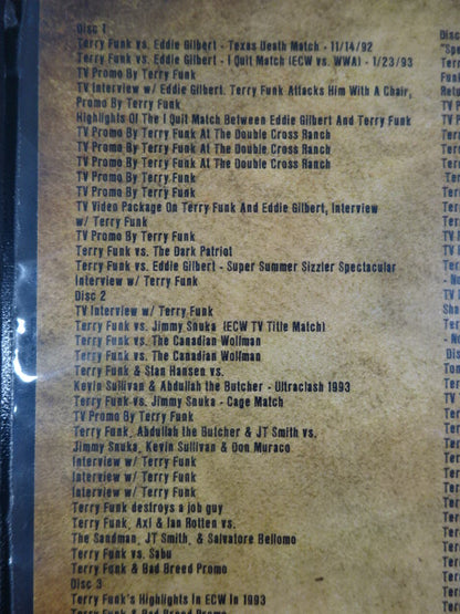 DESPERADO THE TERRY FUNK IN ECW COLLECTION