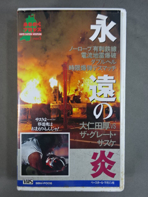 永遠の炎 大仁田厚vsザ・グレート・サスケ 週刊プロレスビデオ増刊 Vol.6