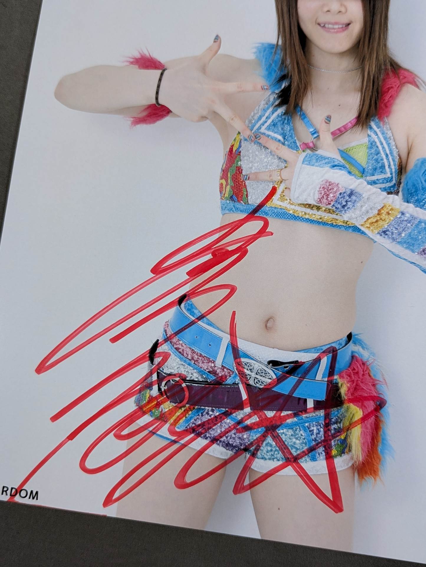 岩谷麻優 直筆サイン入り スターダムポートレート(T-7) – 闘道館