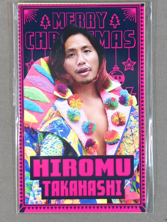 ★モバガチャ★ 高橋ヒロム ステッカーセット(クリスマスver.)