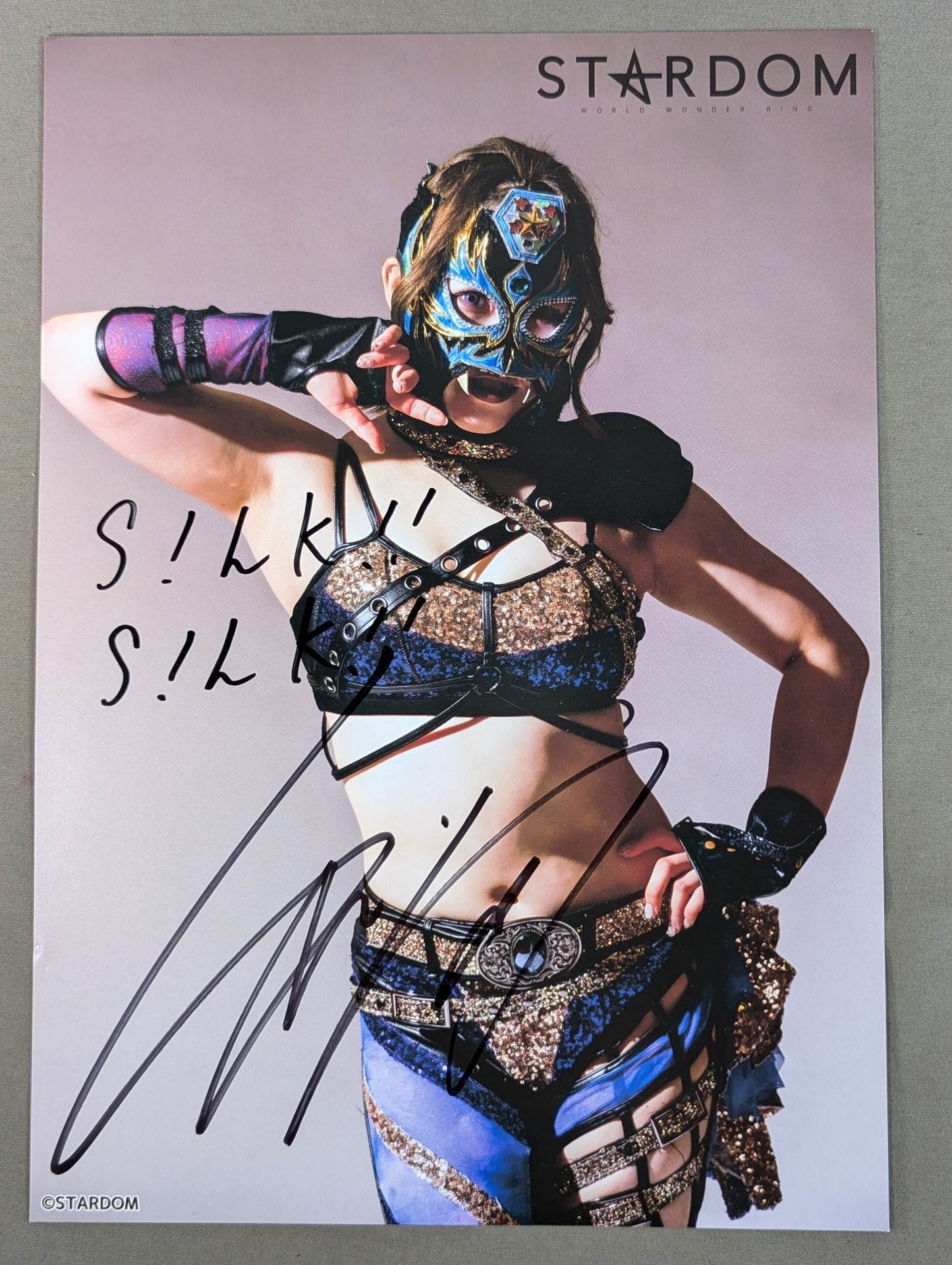 スターダム スラーライトキッド 直筆サイン入りチェキ スターライト・キッド 直筆サイン入りチェキ(A-4) – 闘道館