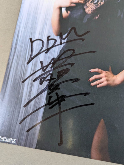 舞華 直筆サイン入り スターダムポートレート(P-5)