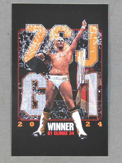★ザック・セイバーJr. G1 CLIMAX 34 優勝記念★ ステッカーセット