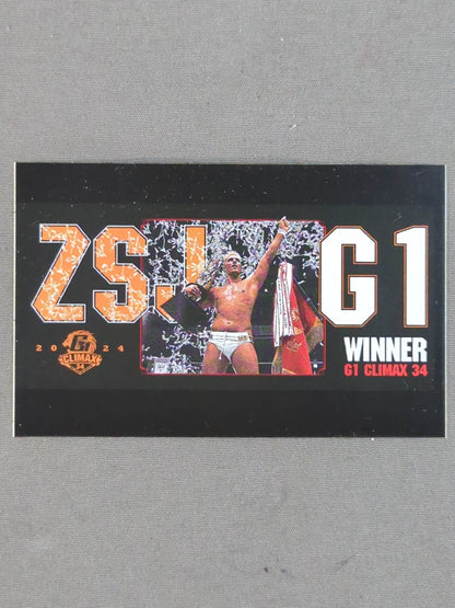 ★ザック・セイバーJr. G1 CLIMAX 34 優勝記念★ ステッカーセット